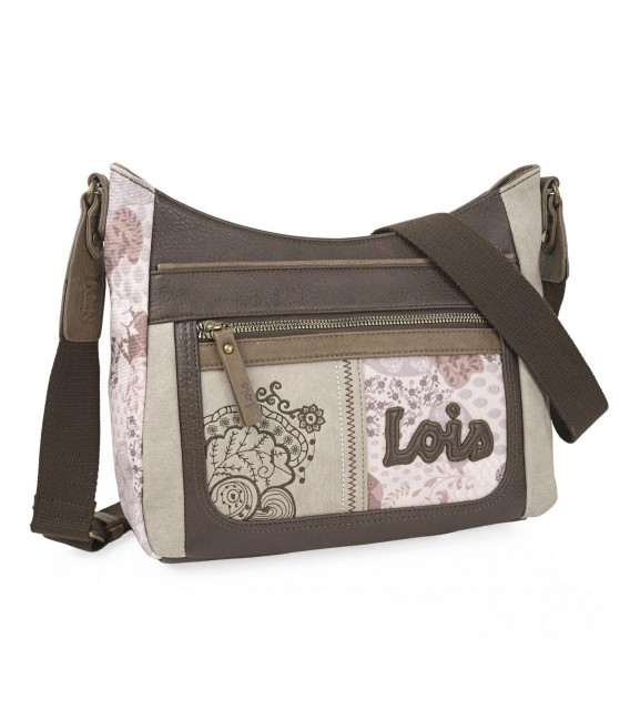 Bolso Bandolera Gondola Mujer Lois Virginia Marrón