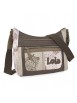 Bolso Bandolera Gondola Mujer Lois Virginia Marrón