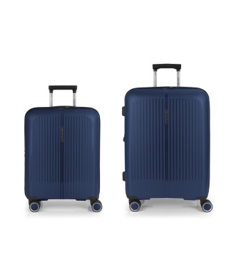 Set 2 Maletas C22-M Gabol Brooklyn Azul | Comprar Set 2 Maletas C22...