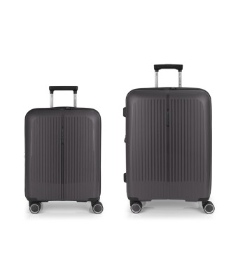Set 2 Maletas C22-M Gabol Brooklyn Gris | Comprar Set 2 Maletas C22...
