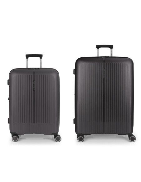 Set 2 Maletas M-L Gabol Brooklyn Gris | Comprar Set 2 Maletas M-L G...