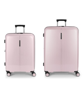 Set 2 Maletas M-L Gabol Brooklyn Rosa | Comprar Set 2 Maletas M-L G...