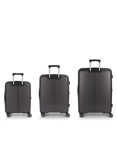Set 3 Maletas C22-M-L Gabol Brooklyn Gris | Comprar Set 3 Maletas C...