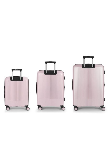 Set 3 Maletas C22-M-L Gabol Brooklyn Rosa | Comprar Set 3 Maletas C...