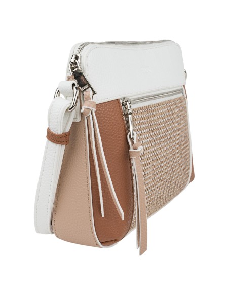 Bolso Bandolera Doble Mujer Skpat Hanna Marrón