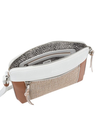 Bolso Bandolera Doble Mujer Skpat Hanna Marrón