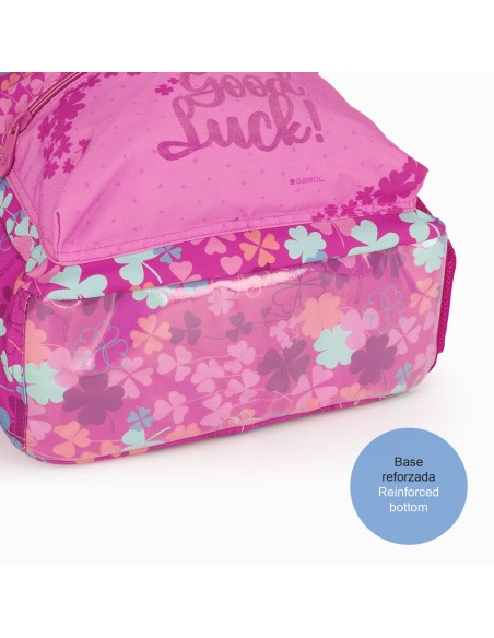 Mochila adaptable a carro Gabol CLOVER Mochilas Escolares...