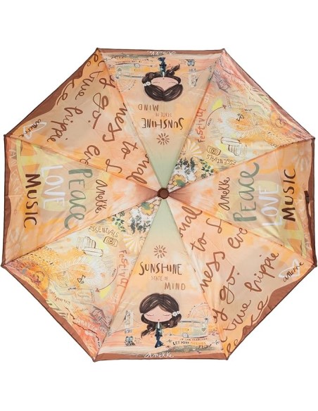 Paraguas Plegable Automatico Anekke Peace & Love | Comprar Paraguas... Paraguas Plegable Automatico Anekke Peace & Love | Comprar Paraguas...