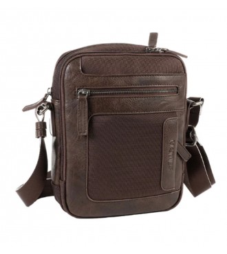 Bolso Bandolera Matties Nylon 40192-80 Marrón | Comprar Bolso Bando...
