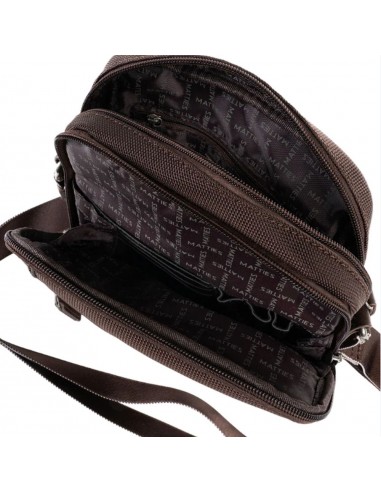 Bolso Bandolera Matties Nylon 40192-80 Marrón | Comprar Bolso Bando...