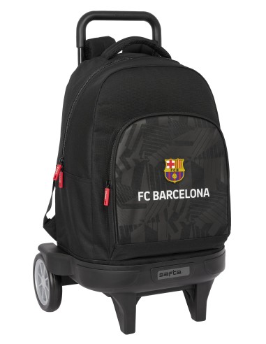 MOCHILA GDE. C/RUEDAS COMPACT EVOL. EXT. F.C.BARCELONA "BLACK" | Co...