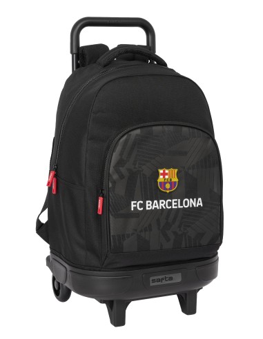 MOCHILA GDE. C/RUEDAS COMPACT EXTRAIBLE F.C.BARCELONA "BLACK" | Com...