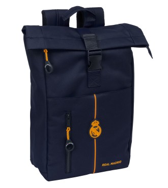 MOCHILA SOLAPA PARA PORTATIL 15,6'' REAL MADRID 2ª EQUIPACION 24/25...