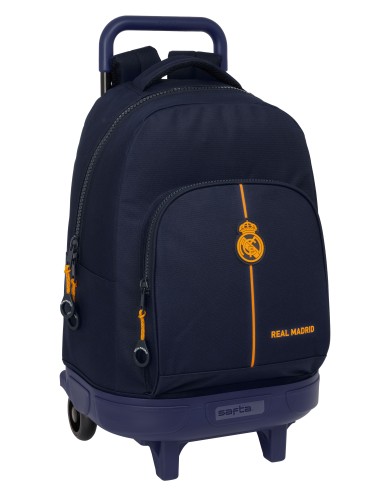 MOCHILA GDE. C/RUEDAS COMPACT EXTRAIBLE REAL MADRID 2ª EQUIPACION 2...