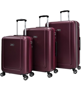 Set 3 Maletas C22-M-L Unik Megadon Kappa Grace Burdeos | Comprar Se...