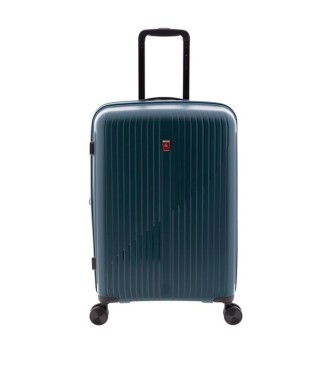 Maleta Mediana Gladiator Calypso Azul Petroleo