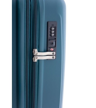 Maleta Grande Gladiator Calypso Azul Petroleo 2