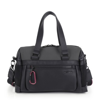 Bolso Doble Asa Mujer Gabol Nicole Negro