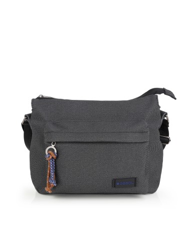 Bolso Bandolera Mujer Gabol Salma Gris