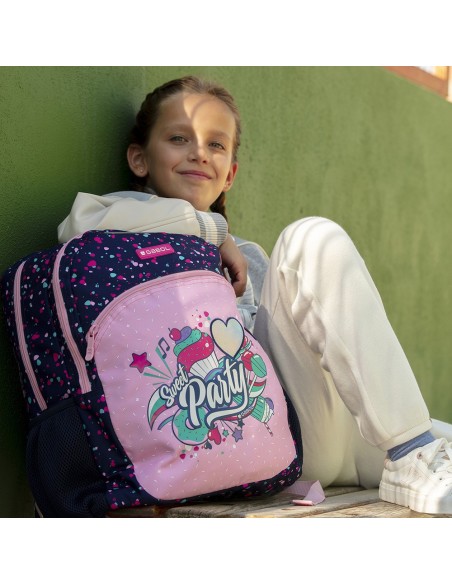 Mochila adaptable a carro Gabol PARTY Mochilas Escolares ...