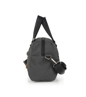 Bolso Doble Asa Mujer Gabol Salma Gris 2