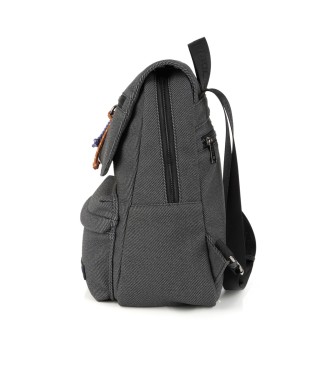 Mochila Paseo C/Solapa Mujer Gabol Salma Gris 2
