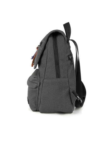 Mochila Paseo C/Solapa Mujer Gabol Salma Gris Mochila Paseo C/Solapa Mujer Gabol Salma Gris