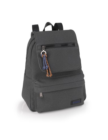 Mochila Paseo C/Solapa Mujer Gabol Salma Gris
