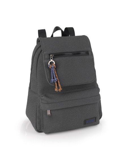 Mochila Paseo C/Solapa Mujer Gabol Salma Gris Mochila Paseo C/Solapa Mujer Gabol Salma Gris