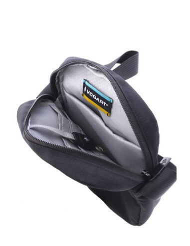 Bolso Bandolera Hombre Vogart Cosmos Negro