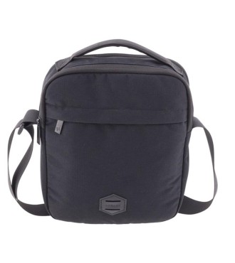 Bolso Bandolera Doble Hombre Vogart Cosmos Negro