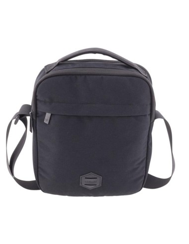 Bolso Bandolera Doble Hombre Vogart Cosmos Negro