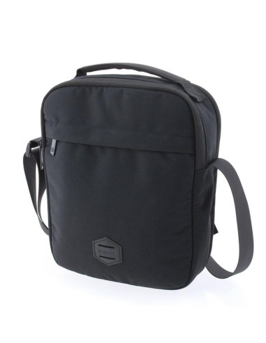 Bolso Bandolera Doble Hombre Vogart Cosmos Negro