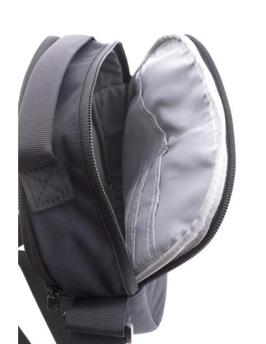 Bolso Bandolera Doble Hombre Vogart Cosmos Negro