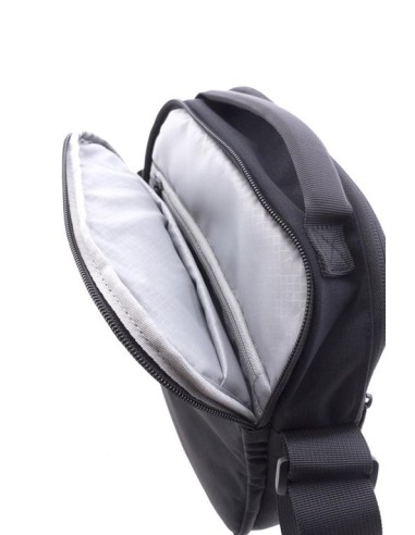 Bolso Bandolera Doble Hombre Vogart Cosmos Negro