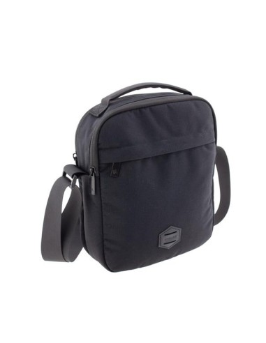 Bolso Bandolera Doble Hombre Vogart Cosmos Negro