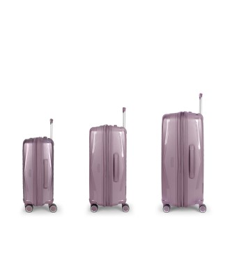 Set 3 Maletas C22-M-L Gabol Queens Lila | Comprar Set 3 Maletas C22... 2