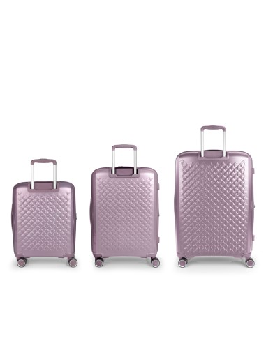 Set 3 Maletas C22-M-L Gabol Queens Lila | Comprar Set 3 Maletas C22...