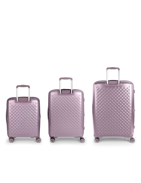 Set 3 Maletas C22-M-L Gabol Queens Lila | Comprar Set 3 Maletas C22...