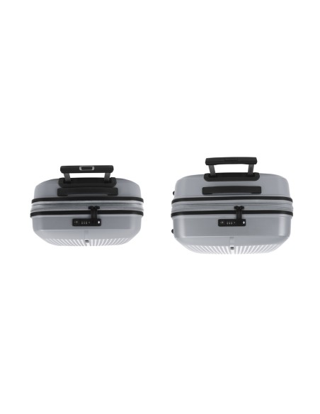 Set 2 Maletas C22-M Gabol Brooklyn Plata | Comprar Set 2 Maletas C2...