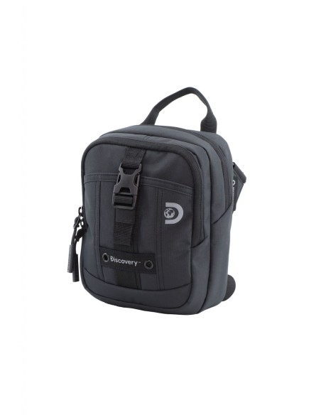 Bolso Bandolera Doble Discovery Shield Negro Bolso Bandolera Doble Discovery Shield Negro