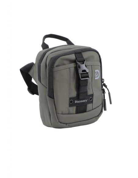 Bolso Bandolera Doble Discovery Shield Kaki Bolso Bandolera Doble Discovery Shield Kaki