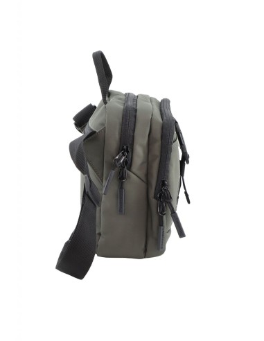 Bolso Bandolera Doble Discovery Shield Kaki