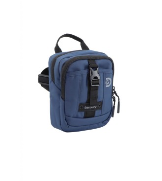 Bolso Bandolera Doble Discovery Shield Azul 2