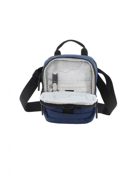 Bolso Bandolera Doble Discovery Shield Azul Bolso Bandolera Doble Discovery Shield Azul