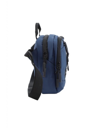 Bolso Bandolera Doble Discovery Shield Azul