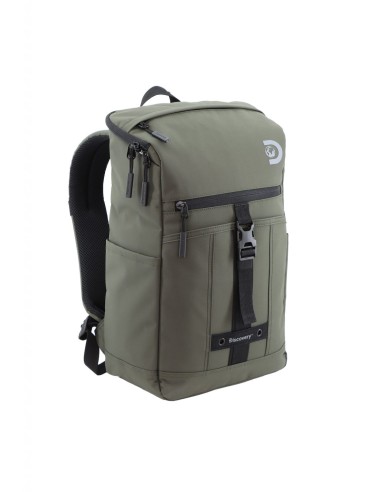 Mochila Portaordenador Doble Discovery Shield Kaki