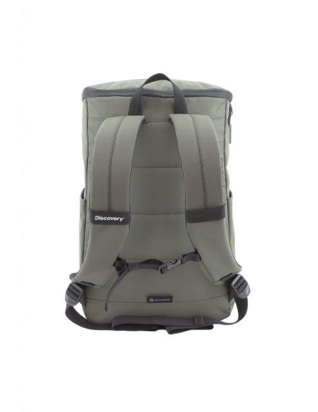 Mochila Portaordenador Doble Discovery Shield Kaki
