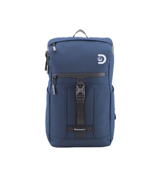 Mochila Portaordenador Doble Discovery Shield Azul