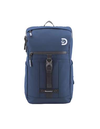 Mochila Portaordenador Doble Discovery Shield Azul